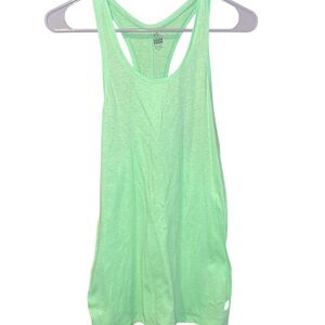 Victoria’s Secret VSX Sport - Women's XS Green Tank Top - Racerback Lightweight